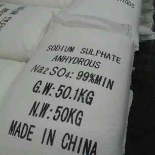 Reinigende Industrie Glauber Salt Na 2SO4 99% PH8-11
